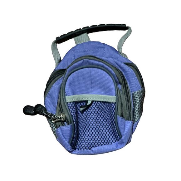 Cute small Bag purple & Gray Pack Great Condition - Picture 1 of 3